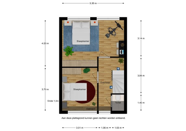 Floorplan - Hondiusstraat 39, 4532 CA Terneuzen